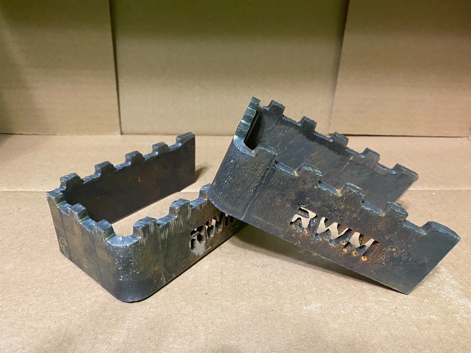 RWM Universal Nuevo Soldado 3"x5" Acero Crudo Paso 1/4" Grueso Foto 2 de 4