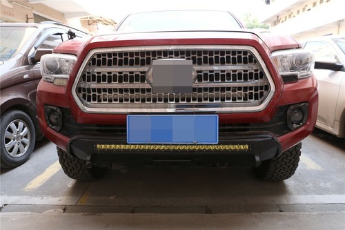 Carbon Fiber ABS Front Fog Light Lamp Cover Trim Fit For T@yota T@coma 2016-2020 - Foto 9 di 11
