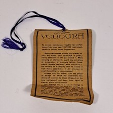 Vintage Ventura Guitar V-10 Care & Warranty Hangtag Printed In Japan