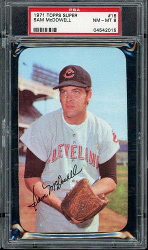1971 Sam McDowell #16