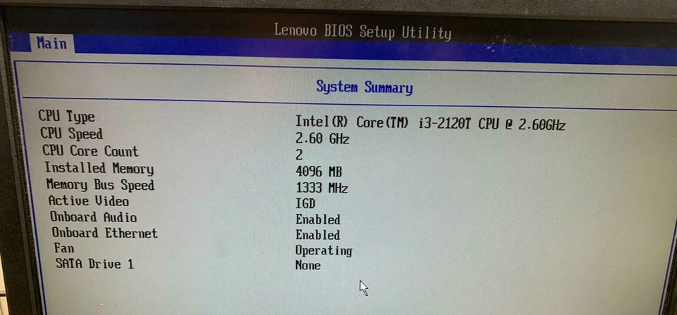 Lenovo ThinkCentre M92 MINI i3-2120T 2.6GHz 4GB RAM, 128GB SSD (OFFERS WELCOME) - Image 4 of 4