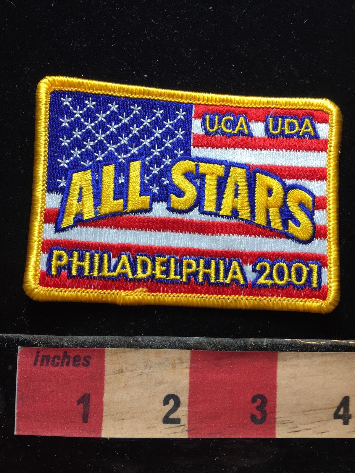 UCA UDA ALL STARS Philadelphia Pennsylvania 2001 Patch Cheerleading ...