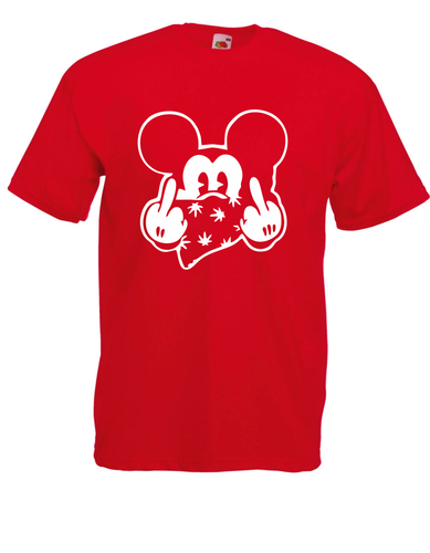 Herren T-Shirt Mouse Fuck You Größe bis 5XL - Bild 4 von 11