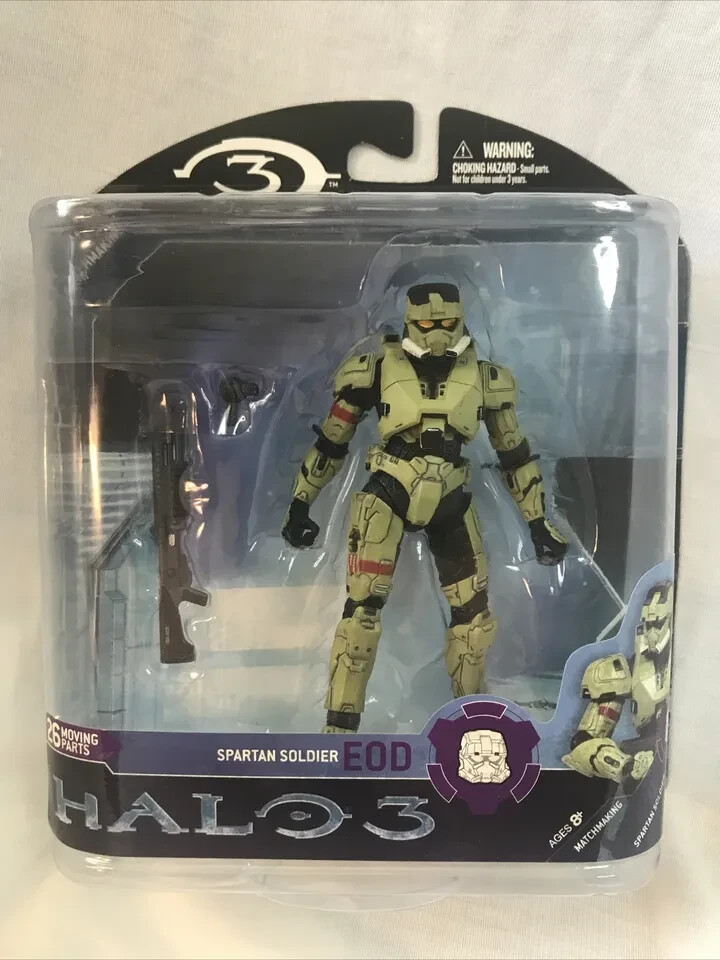 Halo 3 Series 2 Spartan Solider Mark VI FYE Suncoast Exclusive