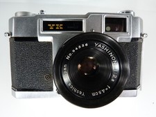 VINTAGE YASHICA YK SLR camera, YASHINON 45/2.8 lens. READ
