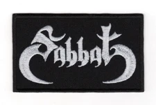 Sabbat Sew-on Patch | Japanese Black Thrash Metal Evil Satanic Music Band Logo