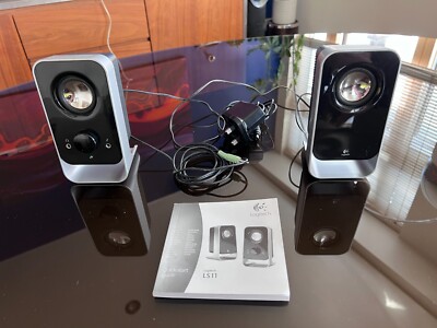 Logitech LS11 schwarz kabelgebunden 2.0-Kanal Stereo Computer Lautsprecher 3,5 mm