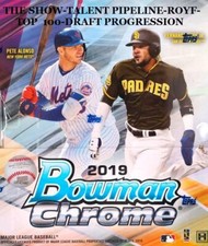 2019 Bowman Chrome & Draft Inserts ROYF DRAFT PROGRESSION TOP 100 TALENT PIPELIN