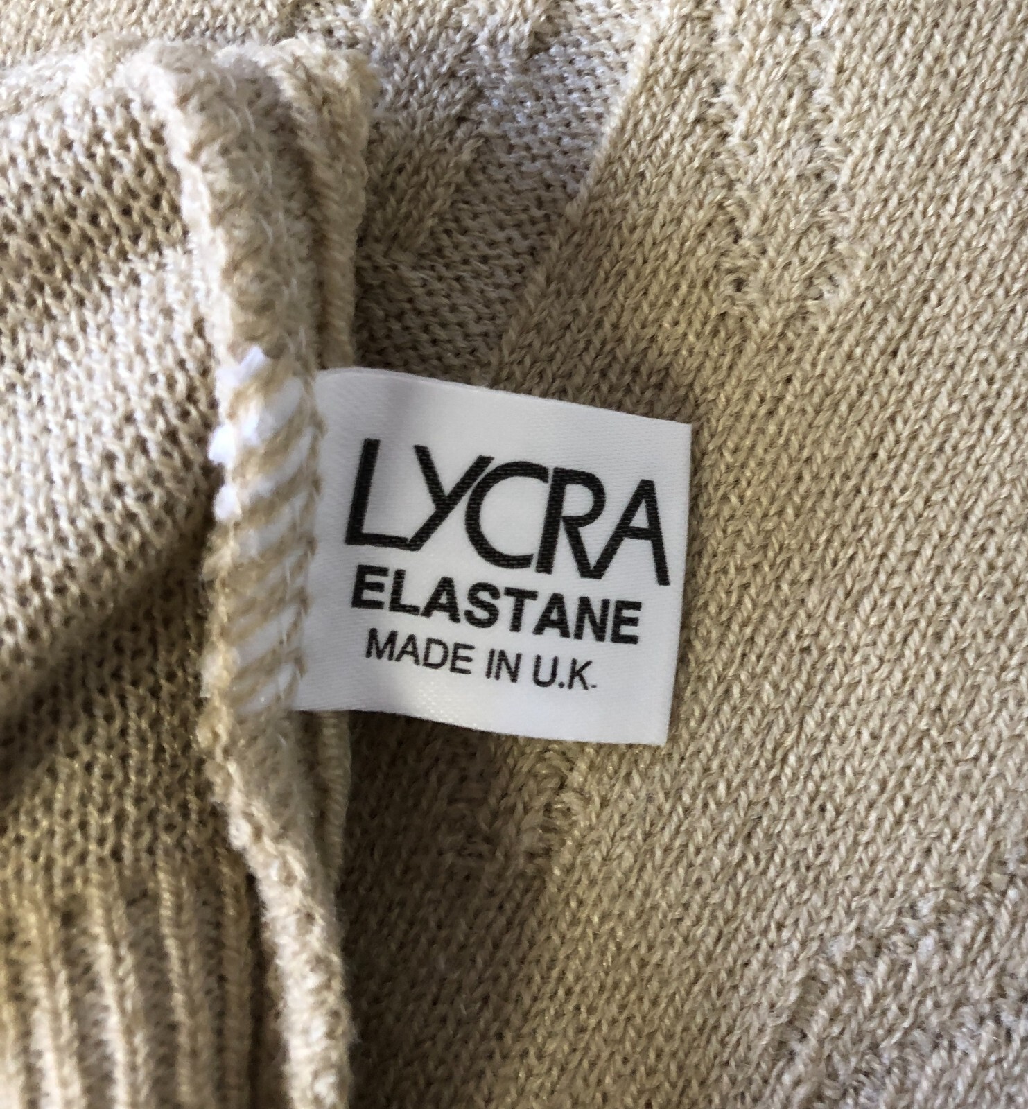 Monique Ladies Jumper Beige Size M/L NWT image 5