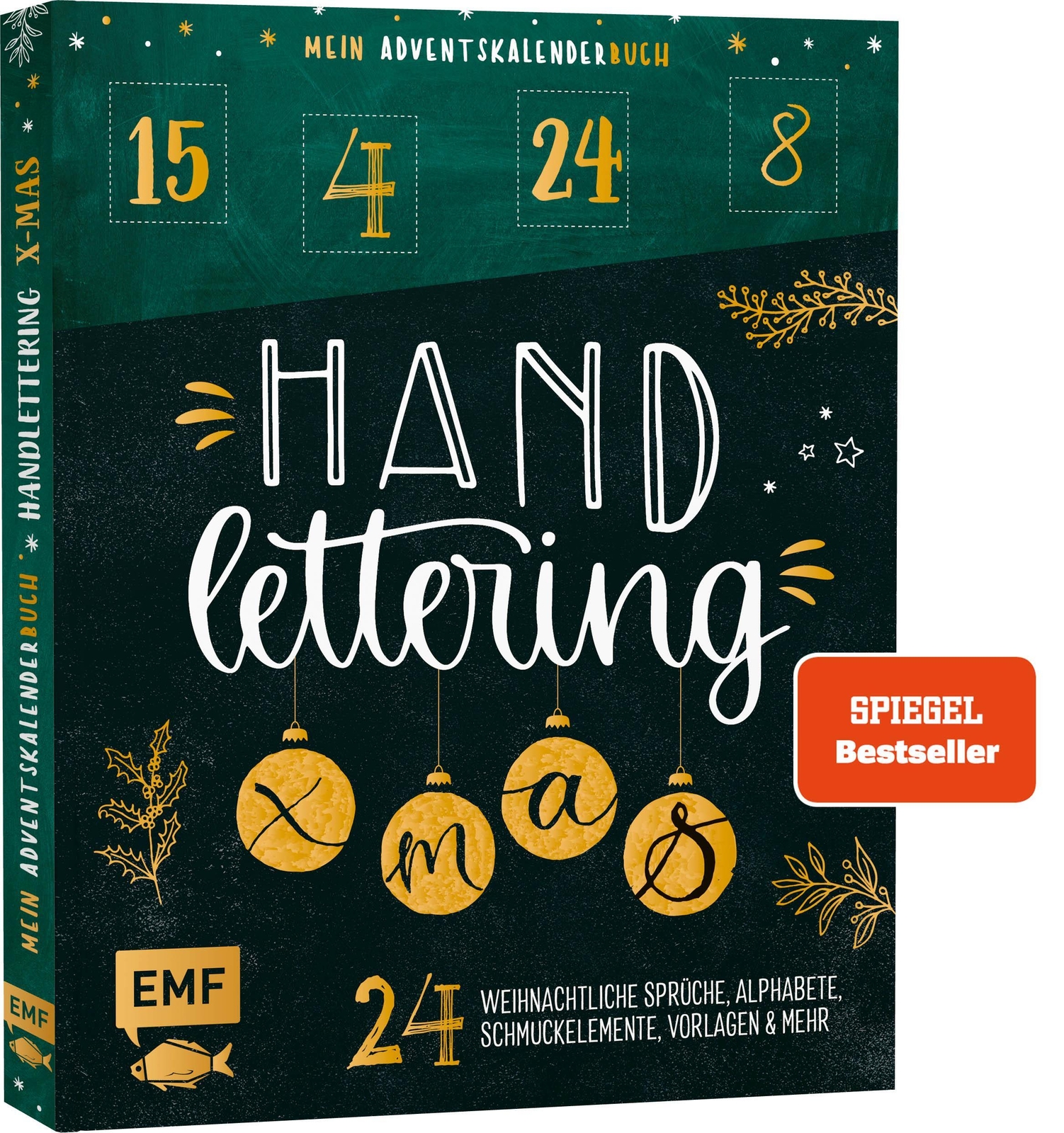 Thumbnail - Mein Adventskalender-buch: Handlettering X-mas | Buch | 112 S. |