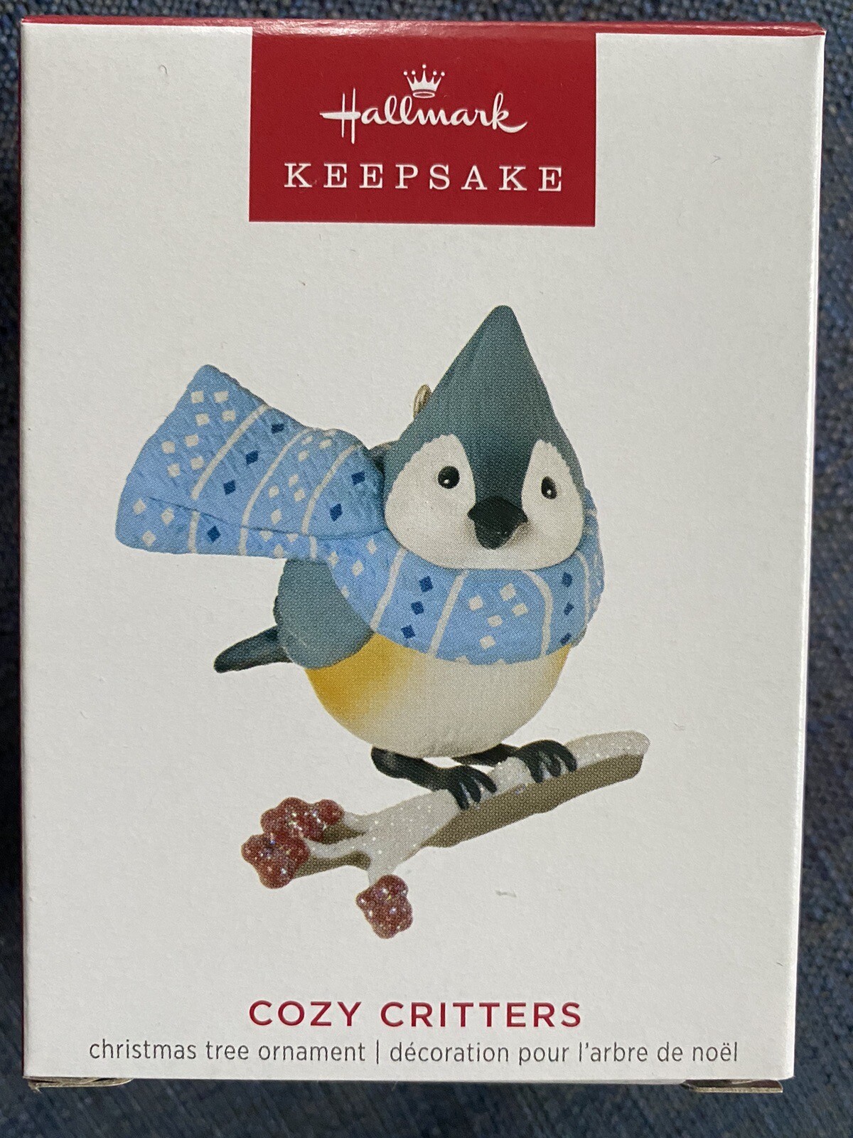 HALLMARK 2023 COZY CRITTERS BIRD 7 SERIES ORNAMENT International