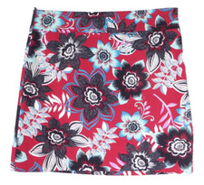 NEW TALBOTS Women Lightweight Cotton A-Line Skirt NO Pocket Multicolor Floral 10