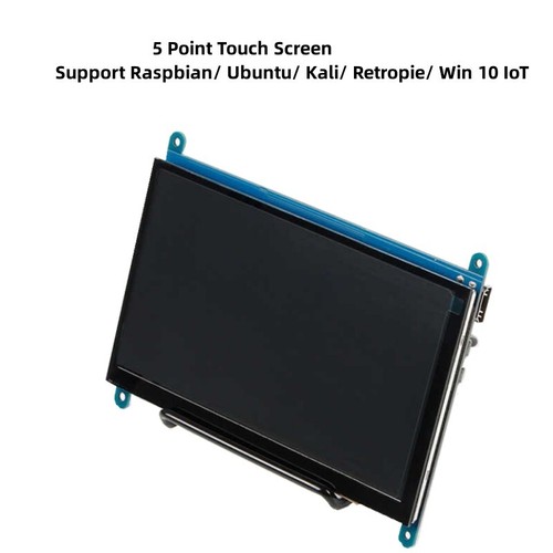 7In LCD HDMI Monitor Computer Gaming HD Display Touch Screen for Raspberry Pi - Picture 1 of 12