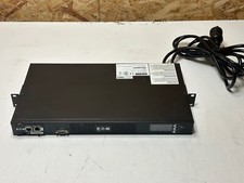 Eaton EATS120 ATS Rack Mount PDU Auto Transfer Switch 1U 10-Slot 16A 120V