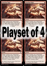 4X Felonious Rage MKM C 0125 MTG NM