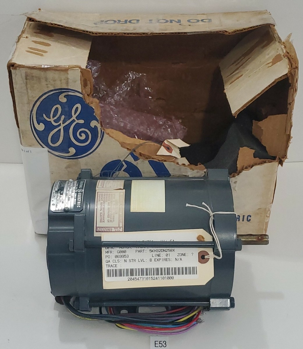 NEW* General Electric 5KH32DN258X Explosion Proof Motor 1/8Hp 3450