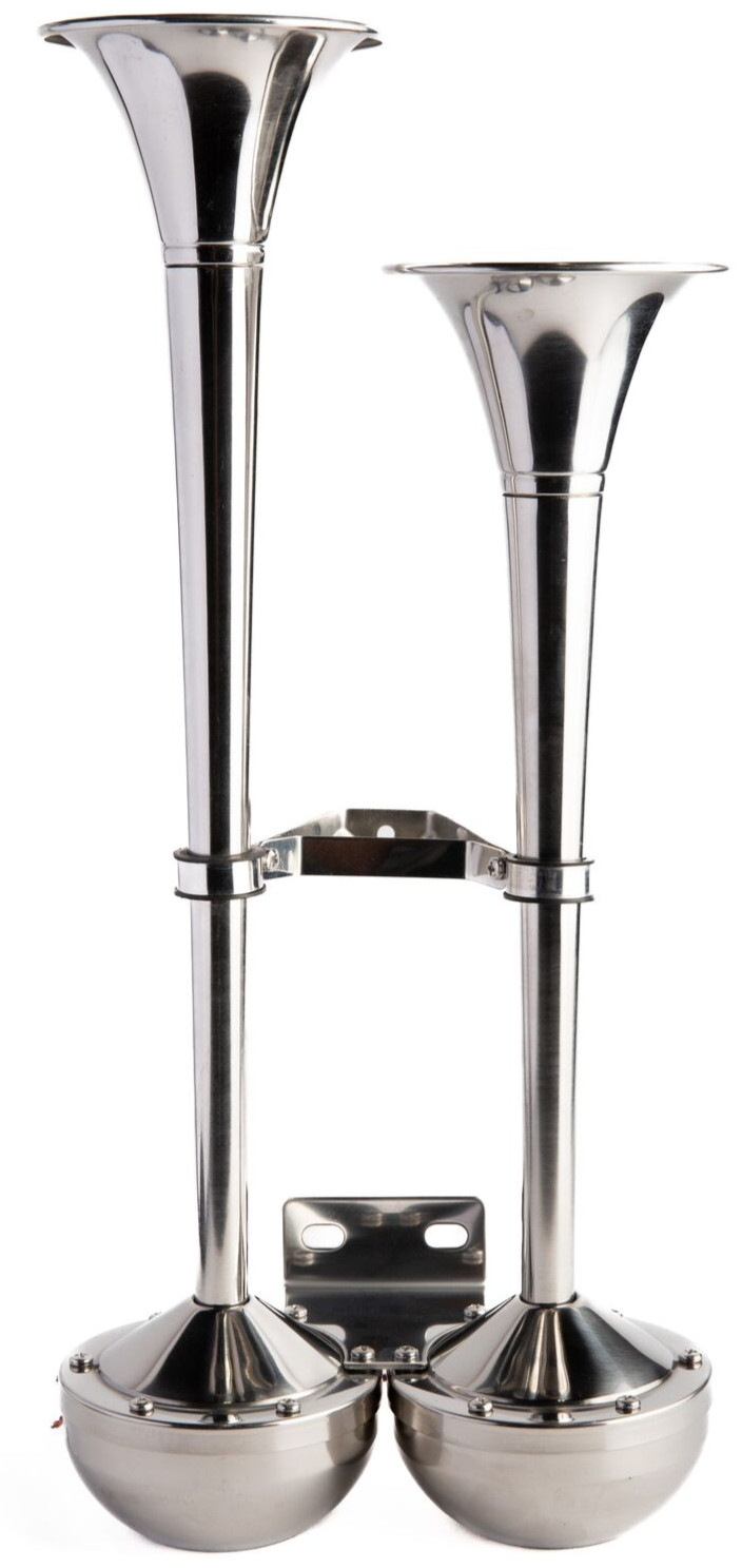 AIR TRAIN HORN DUAL TRUMPET 125 DB FOR CARS AND TRUCKS VIKING HORNS