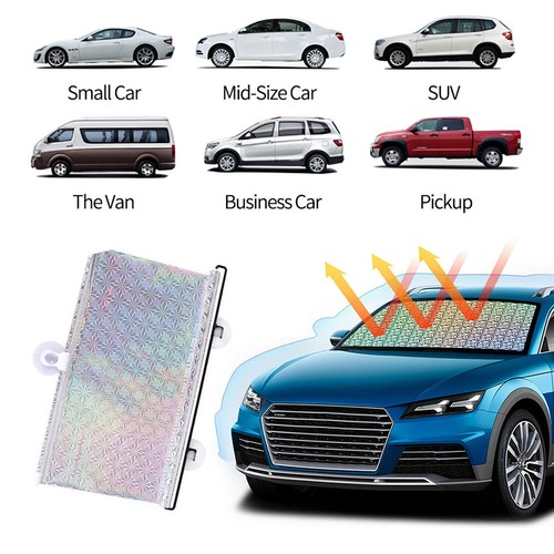 Retractable Car Windscreen Sun Shade Visor Cover Block Rear Front Window Curtain - Picture 12 of 14