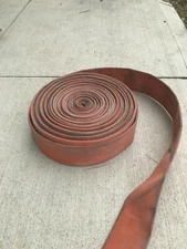  4 1/4" wide Fire hose for boat docks, abrasion protection etc. 10’ length