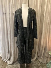 LAURA LEE GREEN NATURE VINTAGE 2 PIECE SET MEDIUM/LARGE