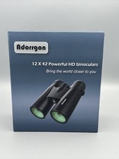 Adorrgon 12x42 HD Binoculars for Adults - Binoculars only (IL/RT6-21443-12X42...