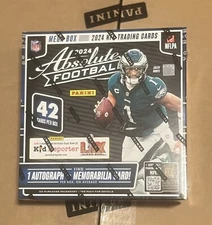 2024 Absolute Football MEGA BOX Factory Sealed IN HAND Kaboom Jayden Daniels Nix