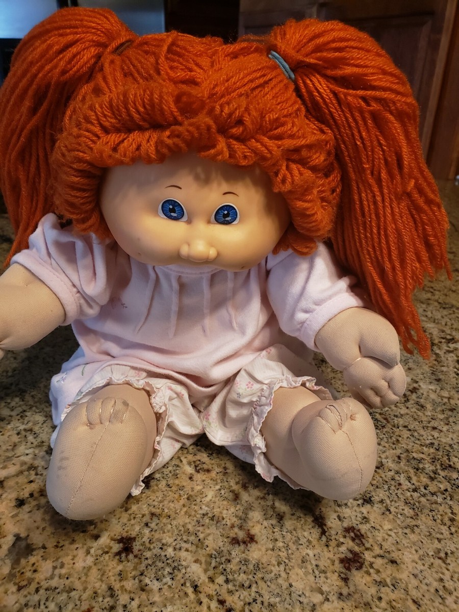 Red Hair Cabbage Patch Dolls Worth Anything RARE 25th Anniversary