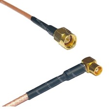 RG316 SMA MALE to MCX FEMALE ANGLE RF Cable Rapid-SHIP LOT