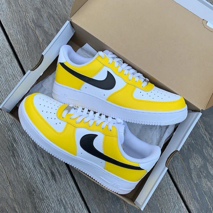 Nike Air Force 1 ハイカット ブラック/イエロー NIKE ナイキ エア フォース 1 Air Force High SF メンズ AR1955