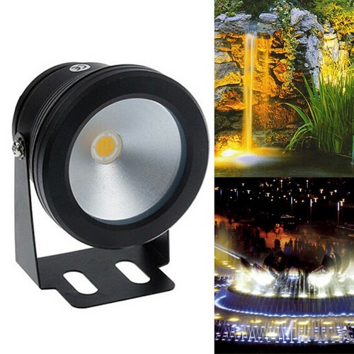 1-4 PEZZI 10W 12V LED Proiettore Faretto Faro 12 Volt Esterno Proiettore NUOVO - Foto 2 di 12