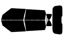 PreCut All Sides + Rear Window Film Any Tint Shade % For Kia Soul 2014-2019