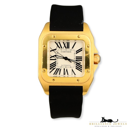 Cartier Santos 100 Ref.2879 18k Rose 