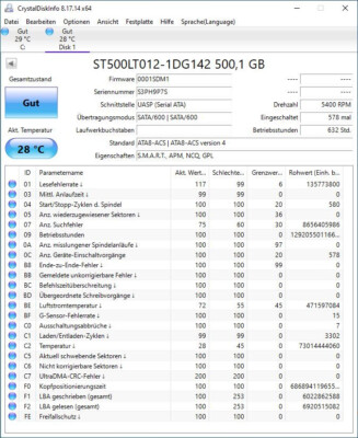 Seagate Momentus Thin 500GB, 2.5'', 16MB, 7mm, 5400rpm, SATA 3Gb/s (ST500LT012)