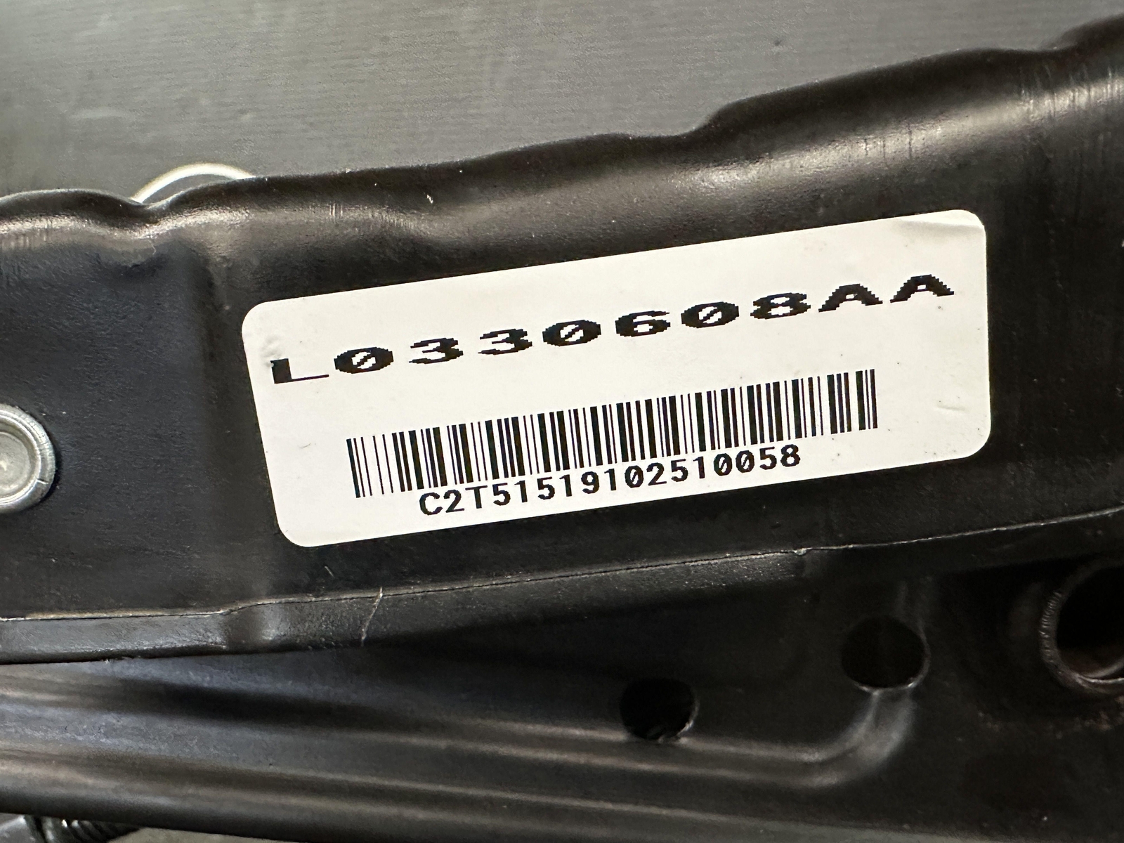 14-17 MASERATI GHIBLI FRONT DRIVER LH POWER SEAT TRACK W/ MOTORS L0330608AA