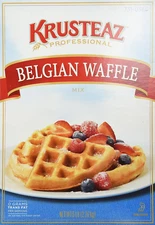 Belgian Waffle Mix - 5 Pound Foodservice Bag