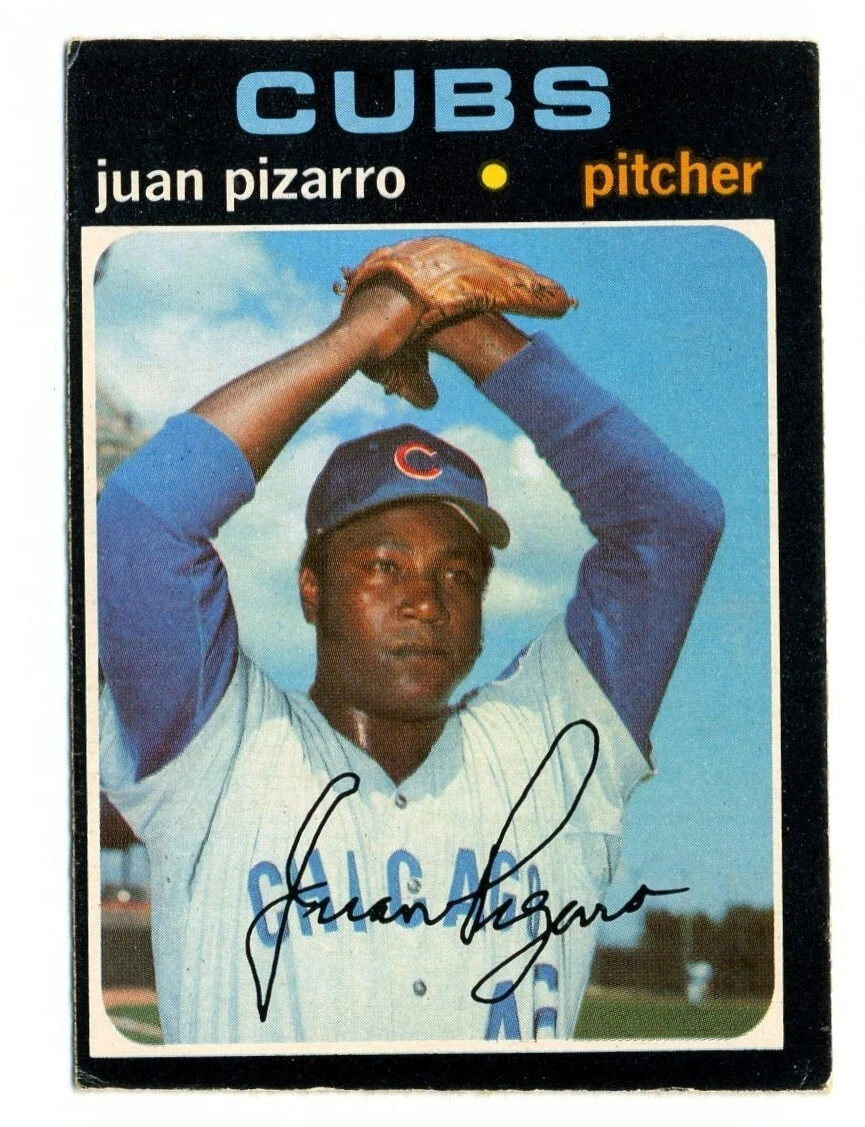 1971 O-PEE-CHEE CHICAGO CUBS JUAN PIZARRO #647 HIGH #