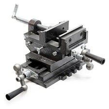 Maschinenschraubstock 2-Achsen 100mm Schraubs...