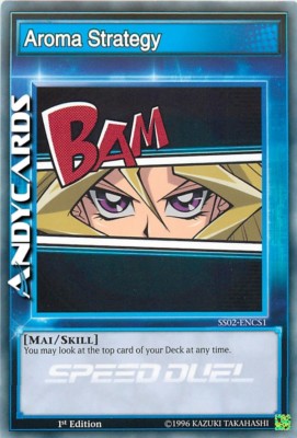 AROMA STRATEGY (SPEED DUEL) (Aromatische Strategie)   Common   SS02 ENCS1   YUGIOH