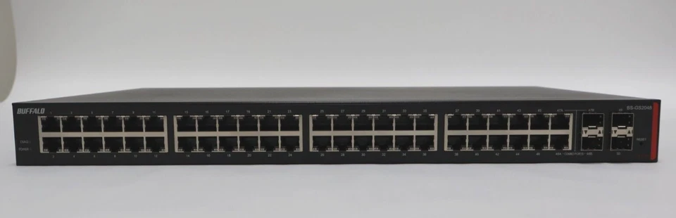 Buffalo BS-GS2048 48-Port Gigabit Smart Ethernet Business Network Switch - Image 3 of 4