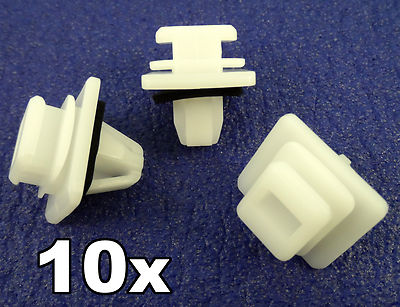 VVO 10-Pack Green Tailgate Trim Cover Clips For Honda – 91560SZW003 (FCP-0848-HO-L72)