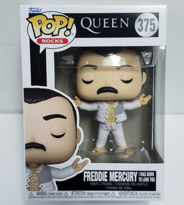FREDDIE MERCURY - Queen Funko POP! Rocks #375 Collectible Vinyl Figure IN STOCK