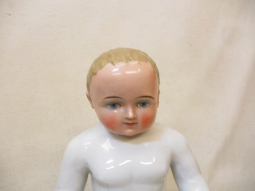 x-88941	Alte Porzellan Frozen Charlotte Badepuppe H:ca.395mm - Bild 1 von 7