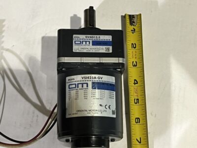 ORIENTAL MOTOR # MSC-1 AC SPEED CONTROLLER & GEAR HEAD MOTOR