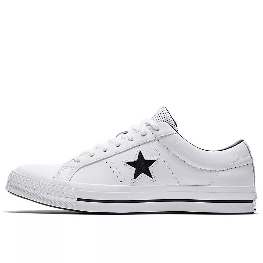 One star shop leather low