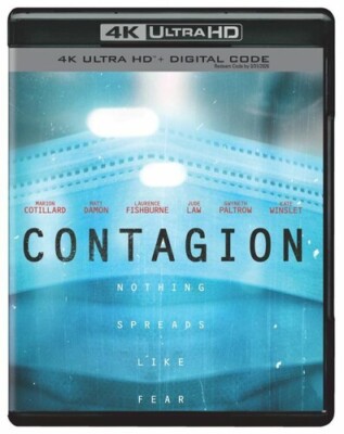 Contagion [New 4K UHD Blu-ray] Digital Theater System