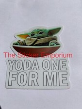 Baby Yoda The Child Mandalorian Star Wars Vinyl Sticker Bundle Jedi Decal