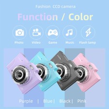 Digital Camera 48MP Dual Lenses 8×Optical Zoom 2.8in TFT Screen Kids Camera Gift