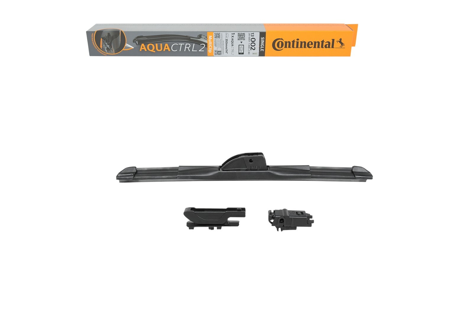 Tergicristallo CONTINENTAL AQUACTRL 2 SINGLE 380 mm 13002 Fiat 500 Fiat 500 X