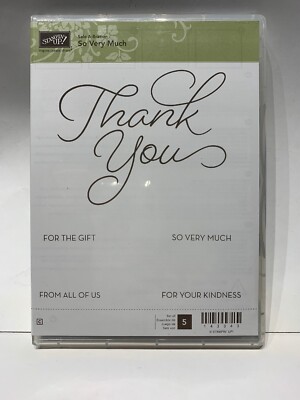 Stampin Up Retired Set Sale-a-bration So Very Much