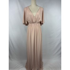 SMYM Show Me Your Mumu Emily Maxi Dress Dusty Blush Pink Plus Size 3X